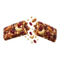 Батончик злаковый Воздушное тоффи с соком ягод черники