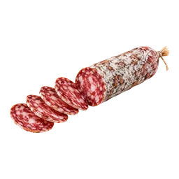 Колбаса сырокопчёная Лацио, нарезка