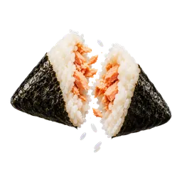 Онигири с кимчи и свининой
