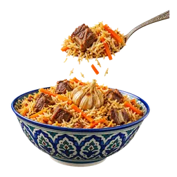 Узбекский плов с курицей большая порция