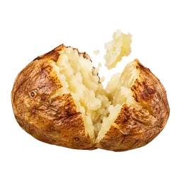 Картофель запеченный с грибами